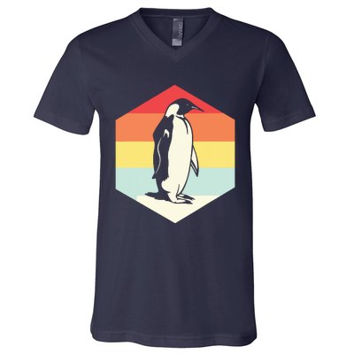 Penguin Animal Zookeeper Gifts V-Neck T-Shirt