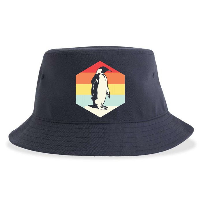 Penguin Animal Zookeeper Gifts Sustainable Bucket Hat