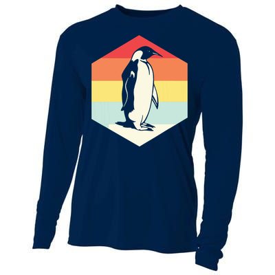 Penguin Animal Zookeeper Gifts Cooling Performance Long Sleeve Crew