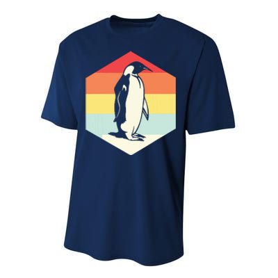 Penguin Animal Zookeeper Gifts Performance Sprint T-Shirt