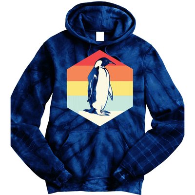 Penguin Animal Zookeeper Gifts Tie Dye Hoodie