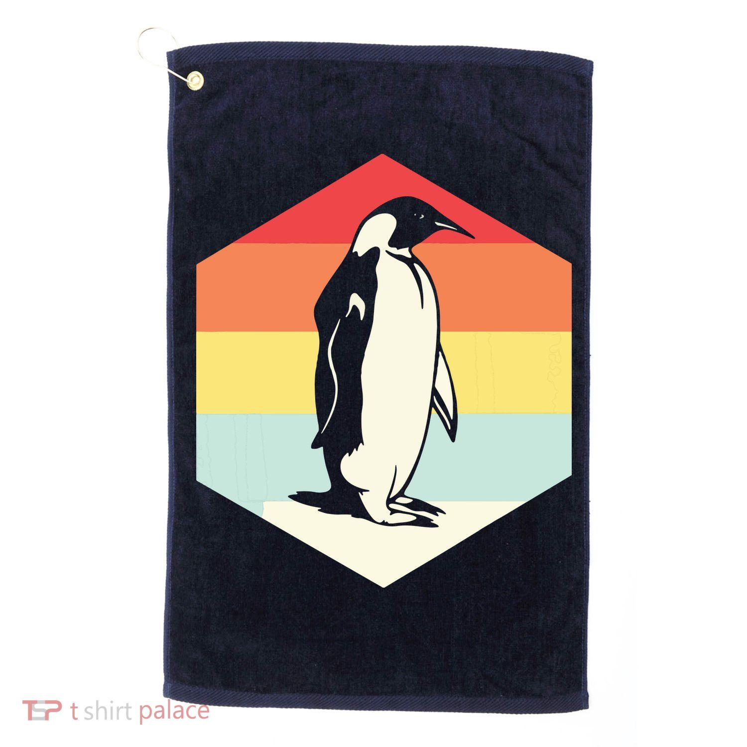 Penguin Animal Zookeeper Gifts Golf Towel