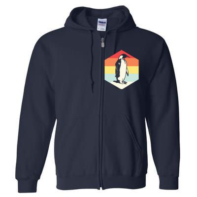 Penguin Animal Zookeeper Gifts Full Zip Hoodie