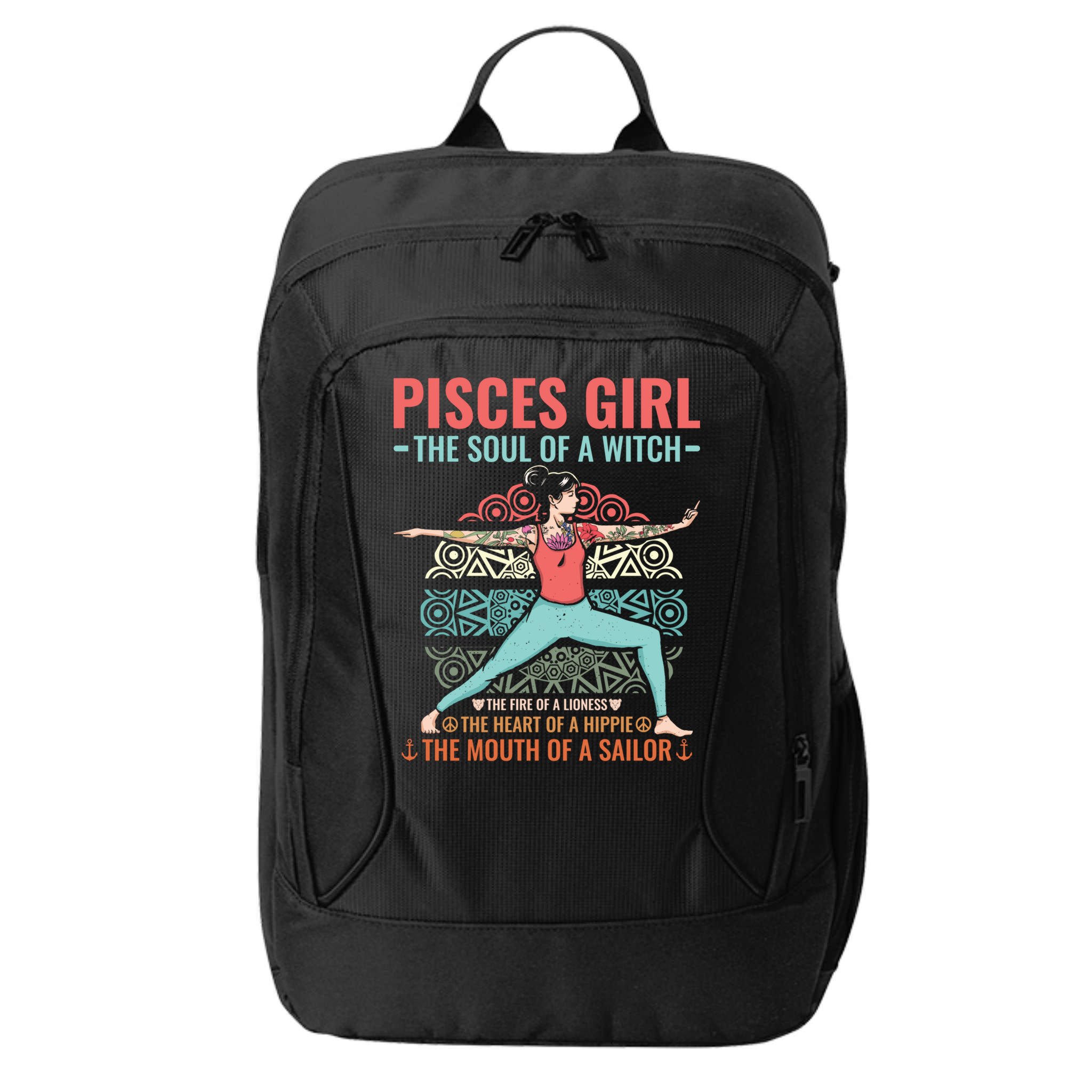 Pisces Astrology Zodiac Sign Pisces Horoscope Pisces Gift City Backpack
