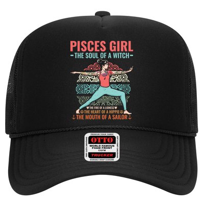 Pisces Astrology Zodiac Sign Pisces Horoscope Pisces Gift Trucker Hat