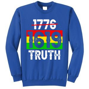 Proud Black 1619 Ancestors Black History Month Juneteenth Cool Gift Sweatshirt