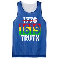 Proud Black 1619 Ancestors Black History Month Juneteenth Gift Mesh Reversible Basketball Jersey Tank