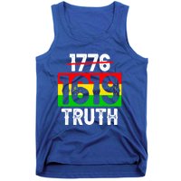 Proud Black 1619 Ancestors Black History Month Juneteenth Gift Tank Top