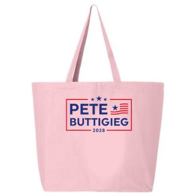 Pete Buttigieg 2028 For President Election Campaign US Flag 25L Jumbo Tote