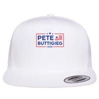 Pete Buttigieg 2028 For President Election Campaign US Flag Flatbill Hat