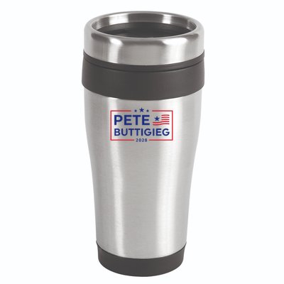 Pete Buttigieg 2028 For President Election Campaign  16oz Travel Tumbler