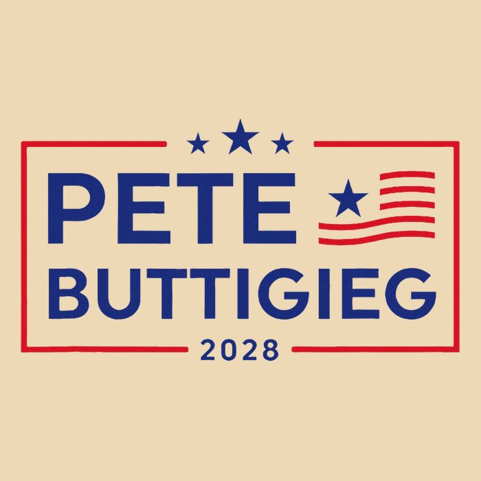 Pete Buttigieg 2028 For President Election Campaign  Drawstring Bag
