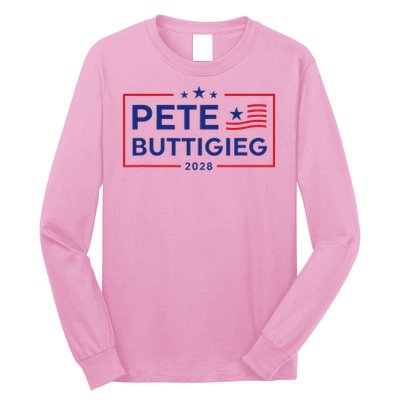 Pete Buttigieg 2028 For President Election Campaign  Long Sleeve Shirt