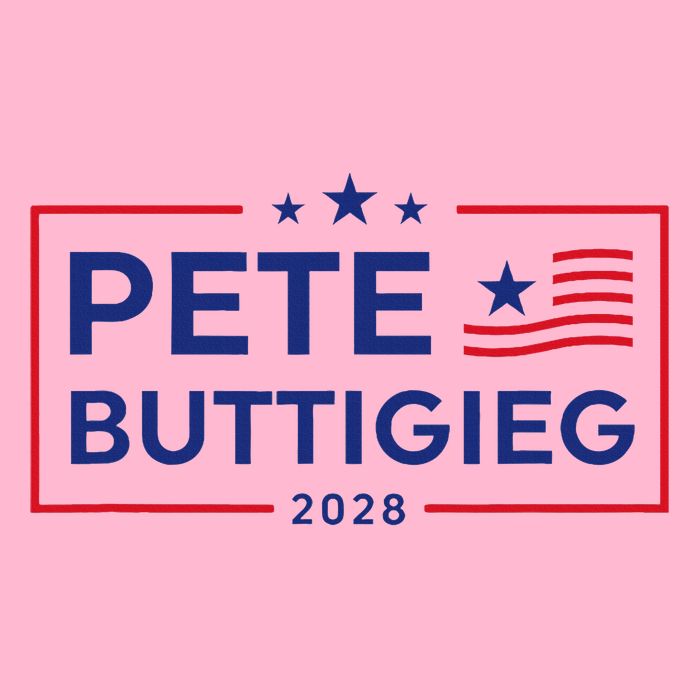 Pete Buttigieg 2028 For President Election Campaign  Poster