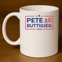Pete Buttigieg 2028 For President Election Campaign  11oz C Handle Ceramic Mug