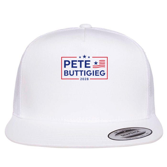 Pete Buttigieg 2028 For President Election Campaign  Flatbill Hat