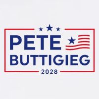 Pete Buttigieg 2028 For President Election Campaign  Flatbill Hat