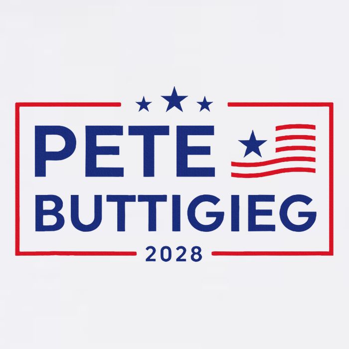 Pete Buttigieg 2028 For President Election Campaign  Flatbill Hat