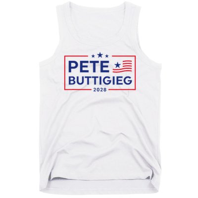 Pete Buttigieg 2028 For President Election Campaign  Tank Top