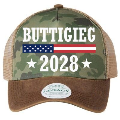 Pete Buttigieg 2028 Presidential Election Usa Flag Democrats Legacy Tie Dye Trucker Hat