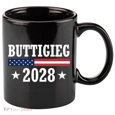 Pete Buttigieg 2028 Presidential Election Usa Flag Democrats 11oz C Handle Ceramic Mug