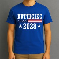 Pete Buttigieg 2028 Presidential Election Usa Flag Democrats T-Shirt