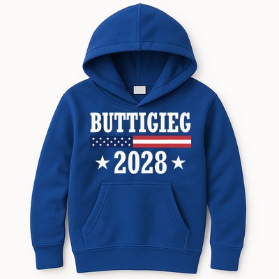 Pete Buttigieg 2028 Presidential Election Usa Flag Democrats Kids Hoodie