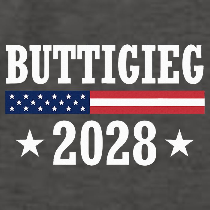 Pete Buttigieg 2028 Presidential Election Usa Flag Democrats Vector Backpack