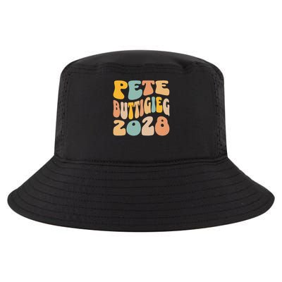 Pete Buttigieg 2028 For President Resist Wavy Election Cool Comfort Performance Bucket Hat