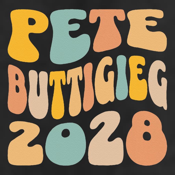 Pete Buttigieg 2028 For President Resist Wavy Election Cool Comfort Performance Bucket Hat