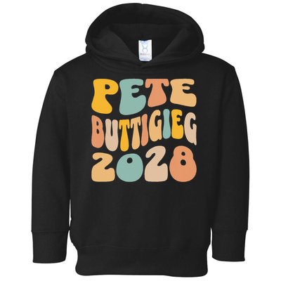 Pete Buttigieg 2028 For President Resist Wavy Election Toddler Hoodie