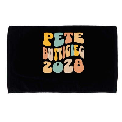 Pete Buttigieg 2028 For President Resist Wavy Election Microfiber Hand Towel