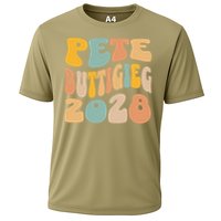 Pete Buttigieg 2028 For President Resist Wavy Election Cooling Performance Crew T-Shirt