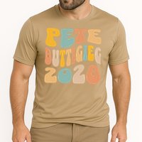 Pete Buttigieg 2028 For President Resist Wavy Election Cooling Performance Crew T-Shirt