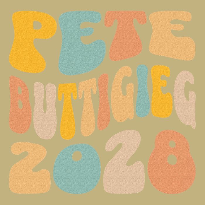 Pete Buttigieg 2028 For President Resist Wavy Election Cooling Performance Crew T-Shirt
