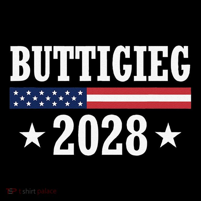 Pete Buttigieg 2028 Presidential Election Usa Flag Democrats Tall T-Shirt