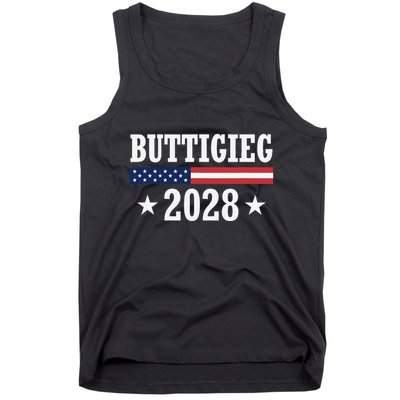 Pete Buttigieg 2028 Presidential Election Usa Flag Democrats Tank Top