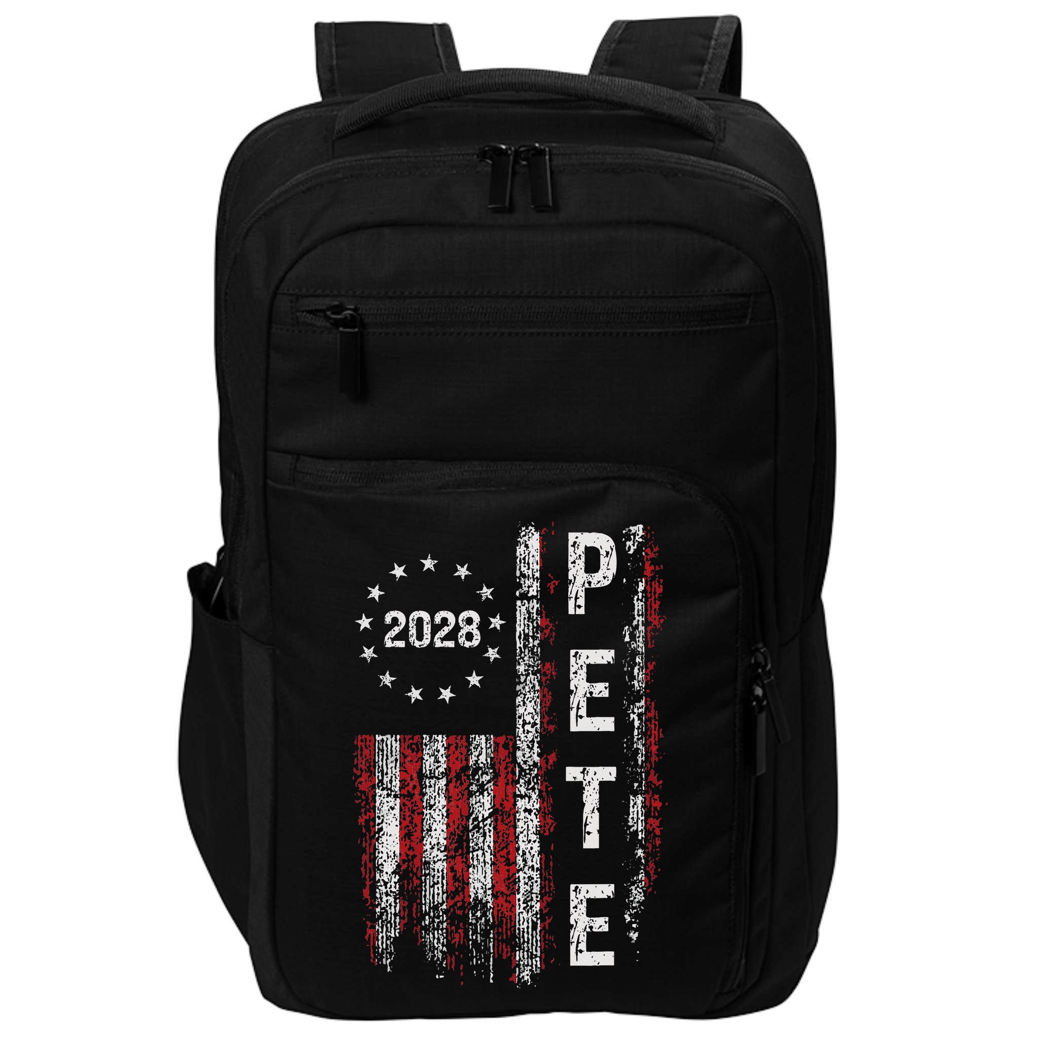 Pete Buttigieg 2028 For President  Impact Tech Backpack