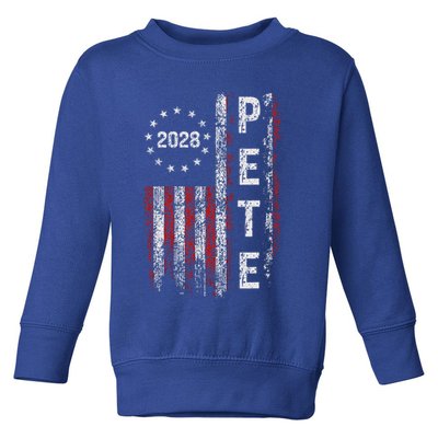 Pete Buttigieg 2028 For President  Toddler Sweatshirt