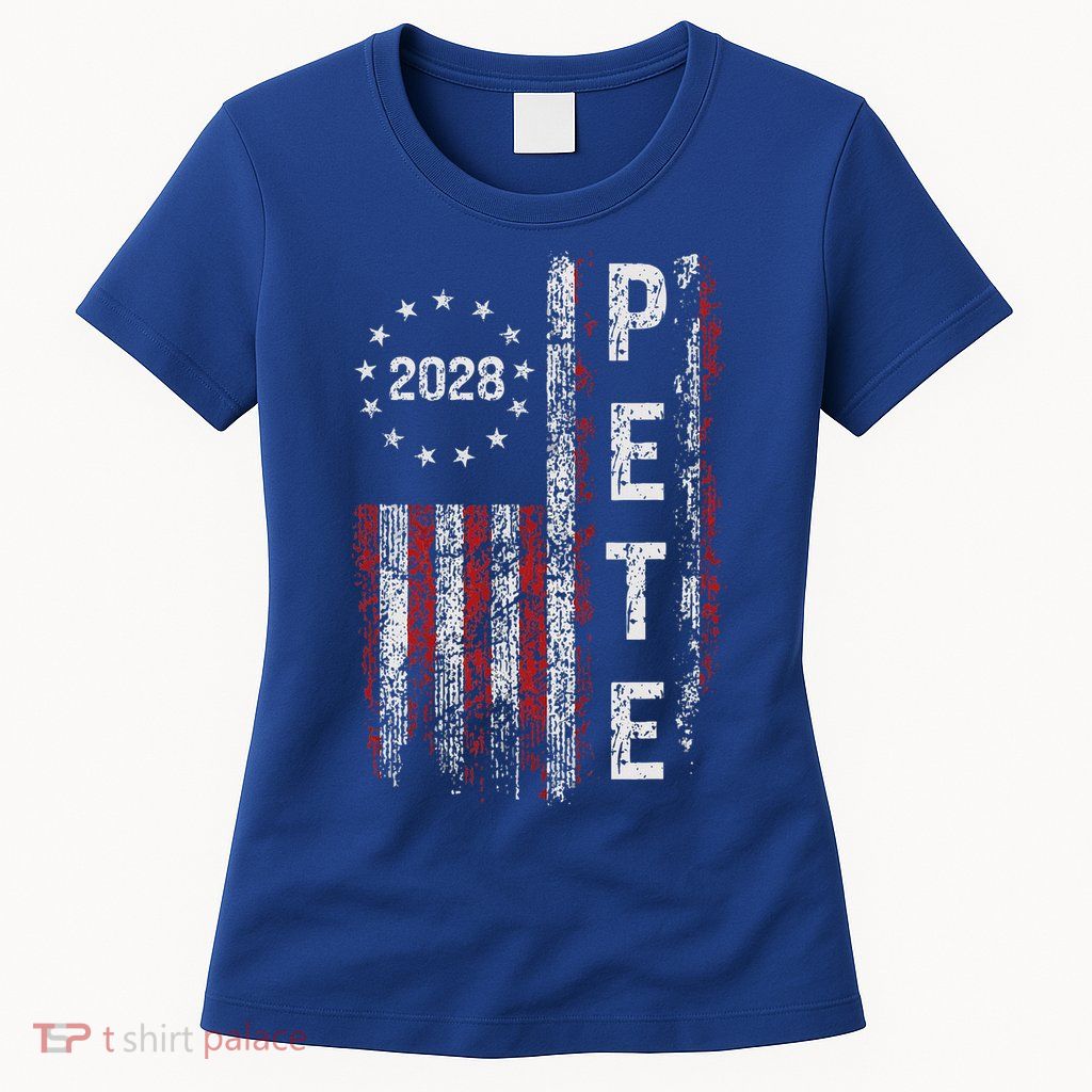 Pete Buttigieg 2028 For President  Womens T-Shirt