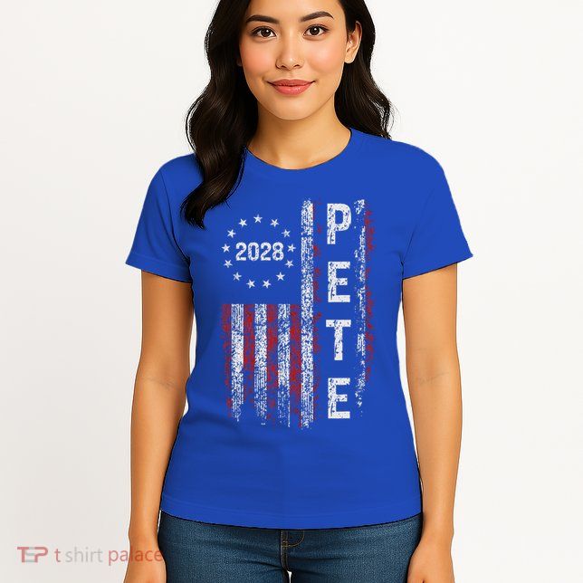 Pete Buttigieg 2028 For President  Womens T-Shirt