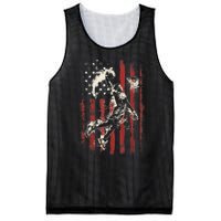 Patriotic Basketball 4th Of July Usa American Flag Mesh Reversible Basketball Jersey Tank