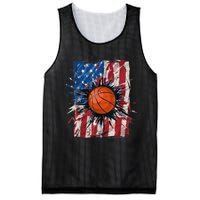 Patriotic Basketball 4th Of July Men USA American Flag Boy Mesh Reversible Basketball Jersey Tank