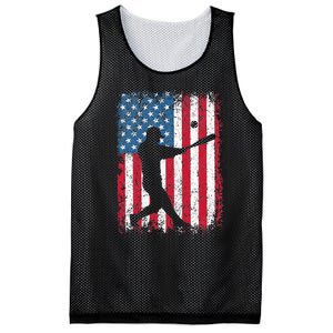 Patriotic Baseball 4th Of July Men USA American Flag Mesh Reversible Basketball Jersey Tank