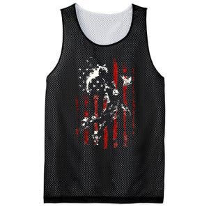 Patriotic Basketball 4th Of July Usa American Flag Mesh Reversible Basketball Jersey Tank