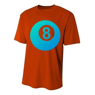 Pool Billiards 8 Ball Cute Gift Performance Sprint T-Shirt