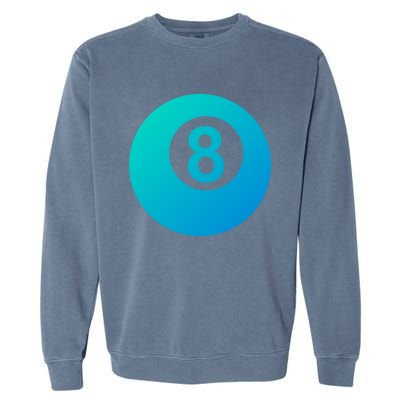 Pool Billiards 8 Ball Cute Gift Garment-Dyed Sweatshirt