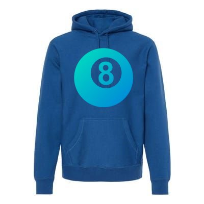 Pool Billiards 8 Ball Cute Gift Premium Hoodie