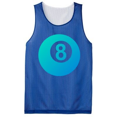 Pool Billiards 8 Ball Cute Gift Mesh Reversible Basketball Jersey Tank