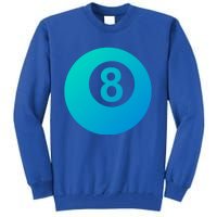 Pool Billiards 8 Ball Cute Gift Tall Sweatshirt